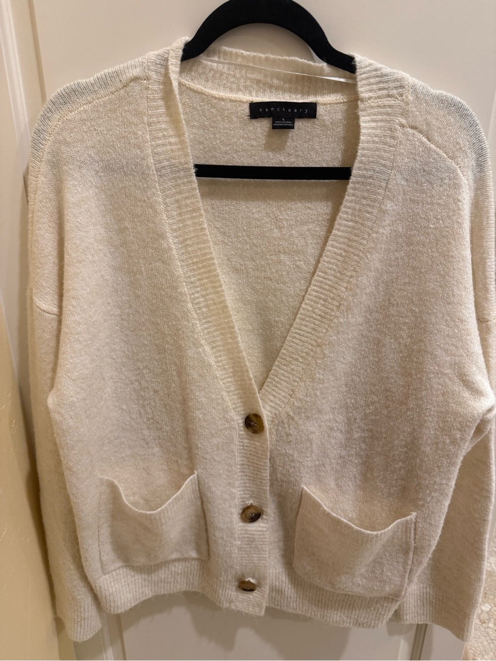 Sanctuary Cream Button-Up
Cardigan